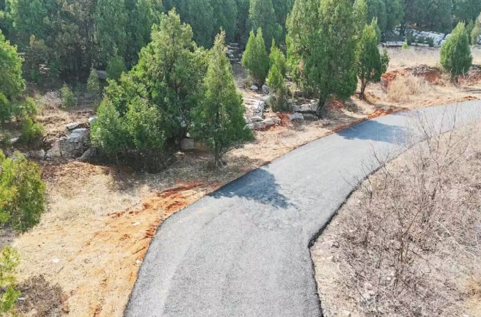 肥城白云山环山路山路盛装亮相~