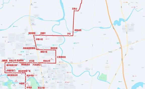 公交K6路增加5个站点!优化调整部运行线路自5月1日起试运行