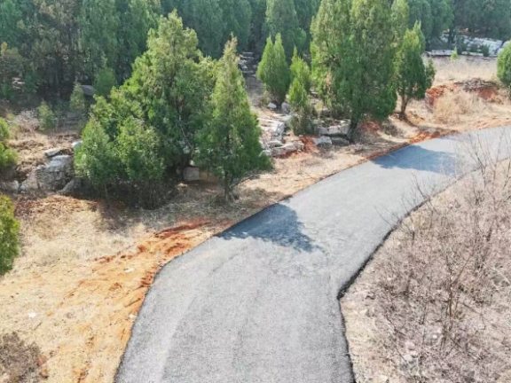 肥城白云山环山路山路盛装亮相~