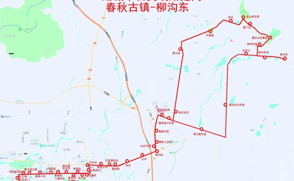 8月14日起试运行!肥城公交K9路线路优化调整